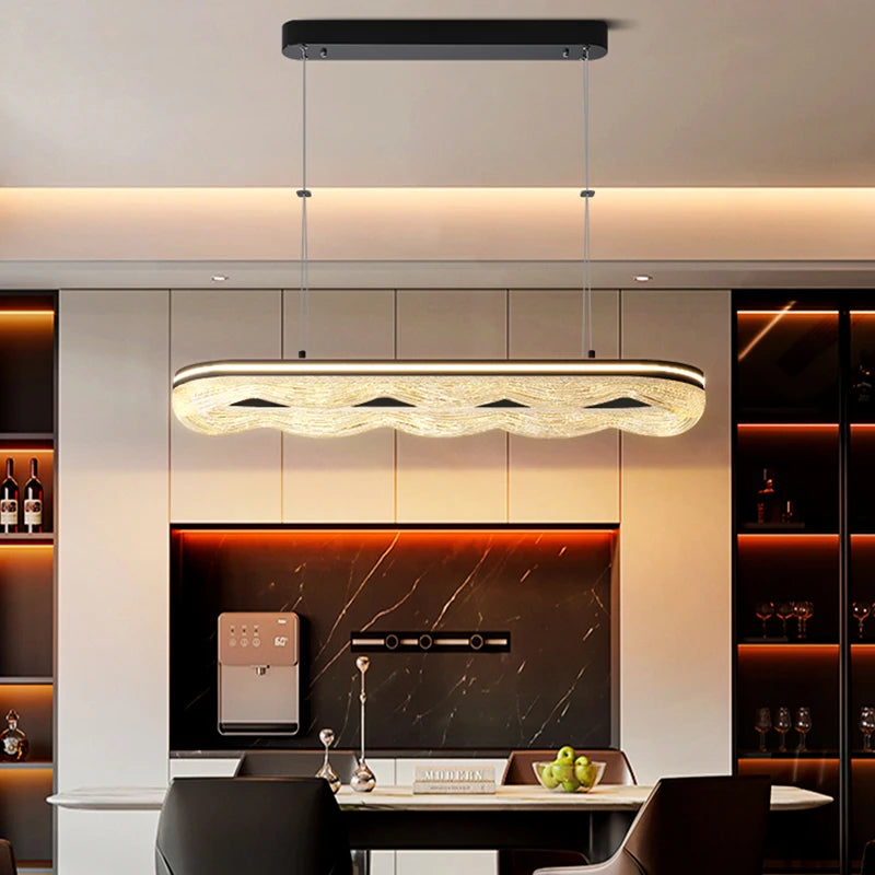 Contemporary Home Interior LED Pendant Lighting for Living Room Dining Room Indoor Modern Chandeliers Hanging Ceiling Lamps