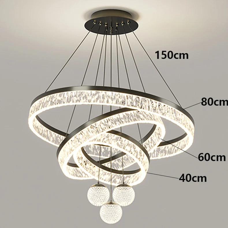 Modern home decor led lights pendant light lamps for living room Chandeliers for dining room hanging light indoor lighting