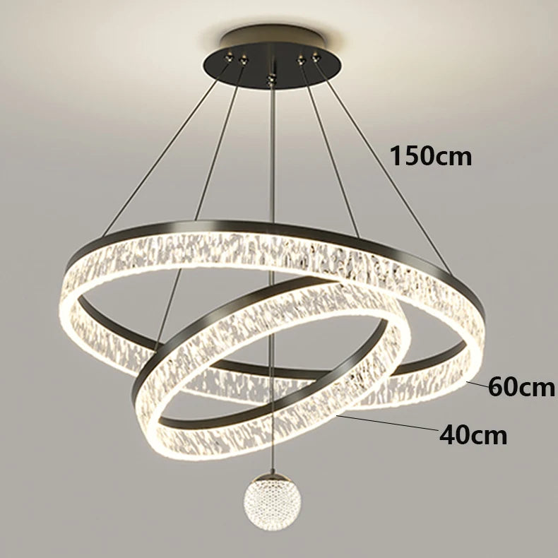 Modern home decor led lights pendant light lamps for living room Chandeliers for dining room hanging light indoor lighting