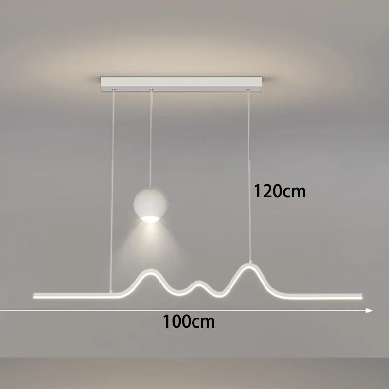 Modern home decor led lights pendant light lamps for living room Chandeliers for dining room hanging light indoor lighting